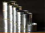 Photo of can sizes